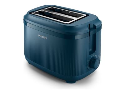 Philips 3000 -sarjan leivänpaahdin, 2 siivua, sininen, painikkeet, kierto, 900 W, 220 - 240 V, 50 - 60 Hz