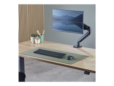 Fellowes Breyta - Desk mat: 80 x 40 cm - gummi - grågrønn