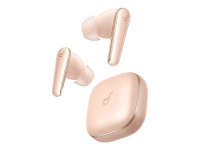 Soundcore Liberty 5 - True wireless-hörlurar med mikrofon - inuti örat - Bluetooth - aktiv brusradering - rosa