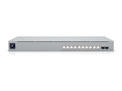 Ubiquiti UniFi Switch Pro XG 10 PoE - Switch - L3 - Styrt - 10 x 100/1000/2.5G/5G/10GBase-T (PoE++) + 2 x 10 Gigabit SFP+ - rackmonterbar - PoE++ (...