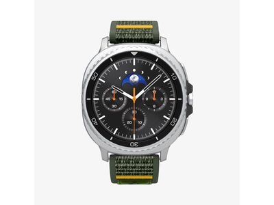 Spigen Athlex Air, Band, Smartklokke, Grønn, Samsung, Galaxy Watch 8 (40/44 mm)/Watch 8 Classic (46mm), Stoff