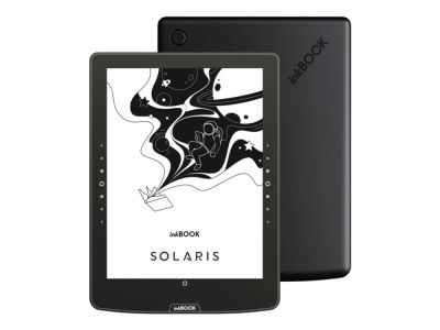 inkBOOK Solaris - eBook-leser - inkBOOK OS - 32 GB - 6" monokrom E Ink Carta EPD (1024 x 758) - berøringsskjerm - Wi-Fi, Bluetooth - svart
