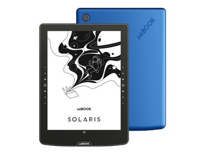inkBOOK Solaris - eBook-leser - inkBOOK OS - 32 GB - 6" monokrom E Ink Carta EPD (1024 x 758) - berøringsskjerm - Wi-Fi, Bluetooth - blå