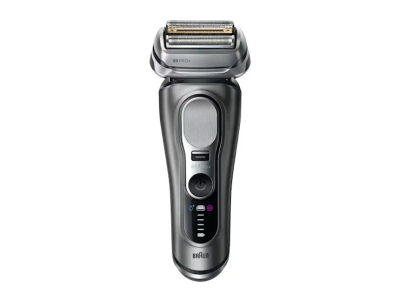 Braun Series 9 Pro+ 9655cc, Barberingsmaskin, Grå, Knapper, Batteri, Innebygd batteri, 60 min