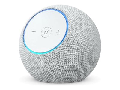 Amazon Echo Dot Max - Smarthögtalare - Wi-Fi 6, Bluetooth - Appkontrollerad - 2-vägs - vit