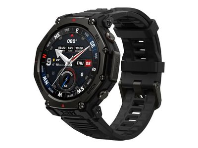 Amazfit T-Rex 3 Pro - 48 mm - Ja smartklokke med stropp - silikon - håndleddstørrelse: 145-210 mm - display 1.5" - Bluetooth, Wi-Fi, NFC - 52 g - t...