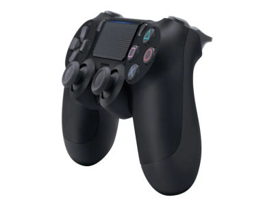 Sony DualShock 4 v2 - Spelkontroll - trådlös - Bluetooth - gagatsvart - för Sony PlayStation 4