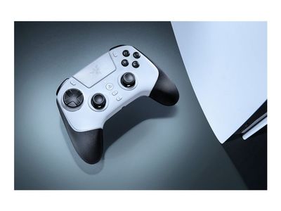 Razer Raiju V3 Pro - Håndkonsoll - trådløs - Bluetooth - hvit - for PC, Sony PlayStation 5