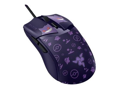 Razer Cobra - Gengar Edition - mus - lettvekts - høyrehendt - optisk - 6 knapper - kablet - USB