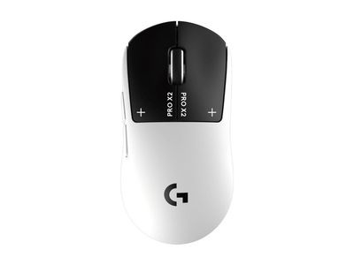 Logitech G PRO X2 SUPERSTRIKE - Mus - optisk - trådløs - 2.4 GHz - USB Logitech LIGHTSPEED-mottaker