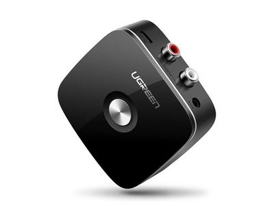 Ugreen 30445, Bluetooth, 3,5 mm, 10 m, Svart, 66,6 mm, 66,6 mm