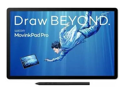 Wacom MovinkPad Pro 14 - Digitaliserer m/ OLED-skjerm - 30.2 x 18.9 cm - multi-touch (10-punkts) - kapasitiv - kablet - USB-C