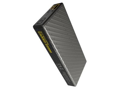 Nitecore CARBO 20000, 20000 mAh, Litium-Ion (Li-Ion), Power Delivery, 3,85 V, 38 W, Grå