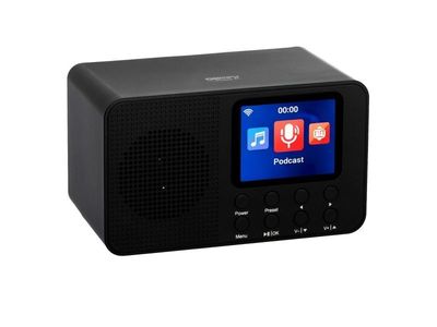 Camry CR 1918 internetradio Wi-Fi Bluetooth 2,4", svart
