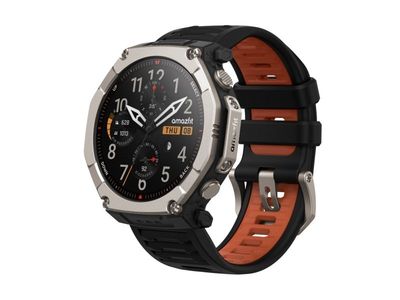 Amazfit T-Rex Ultra 2, 129,5 cm (51"), AMOLED, Berøringsskjerm, Wi-Fi, GPS, 89,2 g