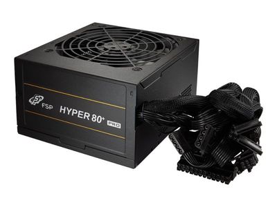 FSP Hyper 80+ Pro - Nätaggregat (intern) - ATX12V 3.1/ EPS12V 2.92 - 80 PLUS Bronze - AC 200-240 V - 650 Watt - aktive PFC