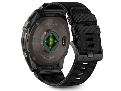 Tech-Protect Pasek Tech-Protect Nylon Classic Garmin Fenix 5x / 5x Plus / 6x / 6x Pro / 7x / 8 51mm Black