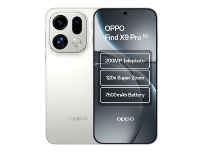 OPPO Find X9 Pro - 5G smarttelefon - dobbelt-SIM - RAM 16 GB / Internminne 512 GB - OLED-display - 6.78" - 2772 x 1272 piksler (120 Hz) - 4x bakkam...