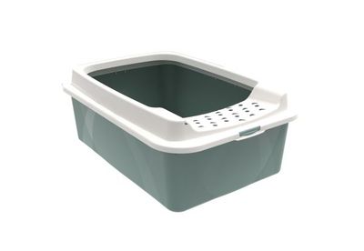 Rotho Bonnie, Katt, Åpen, Grønn, Grå, Spenne, 572 mm, 393 mm
