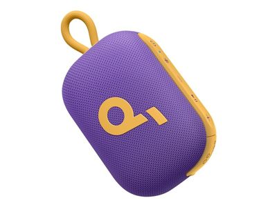 Soundcore Select 4 Go - Høyttaler - for bærbar bruk - trådløs - Bluetooth - Appstyrt - 5 watt - elektrisk purpur