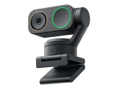 Insta360 Link 2 Pro - Webbkamera - panorering / lutning - färg - 3840 x 2160 - ljud - H.264, MJPEG - DC 5 V