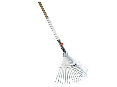 Gardena 3022-20, Hagerake, Sort, Rustfritt stål, Stål, Tre, 50 cm, 130 cm