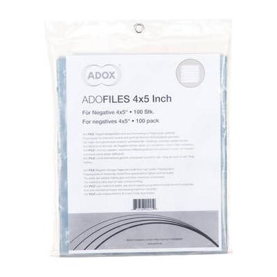 Adox ADOFILE 4x5 Negative Sleeves (100-Pack) 33025