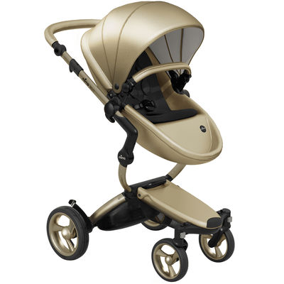 Mima Xari Complete Stroller, Gold - Gold / Black