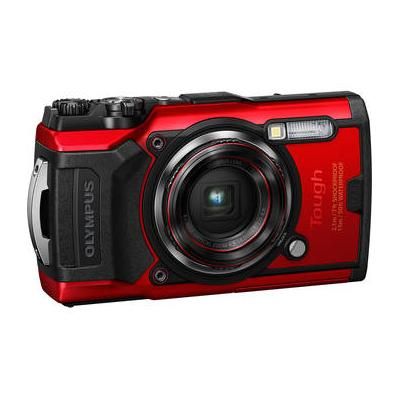 Olympus Tough TG-6 Digital Camera (Red) V104210RU000