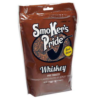 Smoker's Pride Whiskey Pipe Tobacco - 12 Ounce Bag