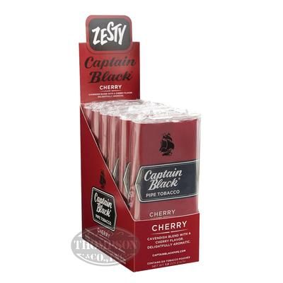 Captain Black Cherry Pipe Tobacco Pouch - 1.5oz