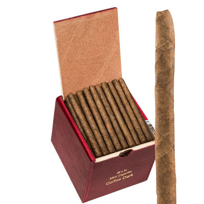 Dolce Vita Mini Sweet Tip Cafe Dark Maduro Mini Cigarillo - Box of 100