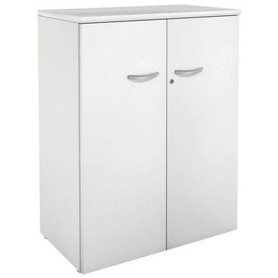 Armoire Mi Haute 2 Portes Gris H 104cm - Manutan Expert