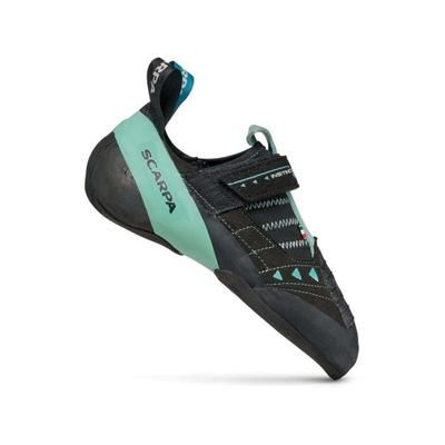 Scarpa Instinct VS Climbing Shoes - Women's Black/Aqua 36 70013/002-BlkAqua-36