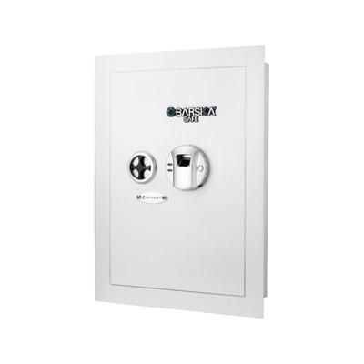 Barska Biometric Wall Safe White Medium AX13030