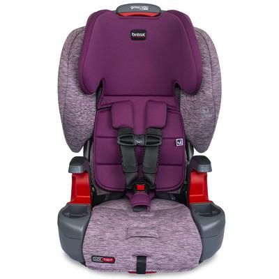 Britax Grow With You ClickTight Harness Booster Car Seat - Mulberry [New Version of the Frontier]