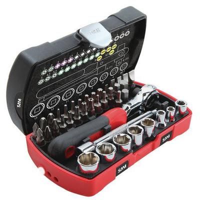 Coffret De Serrage-vissage 40 Outils 1/4 - SAM