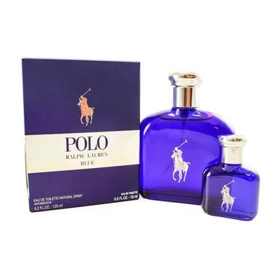 Polo Blue 2 Piece Gift Set Standard Eau De Toilette for Men