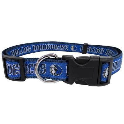 Dallas Mavericks Collar for Dogs, Large, Multi-Color