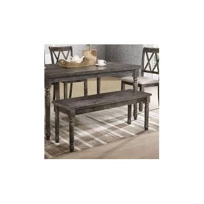 Claudia II Bench in Weathered Gray - Acme Furniture 71883