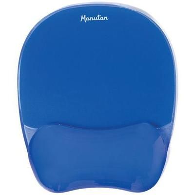 Tapis De Souris Avec Repose-poignet - Gel Bleu - Manutan Expert