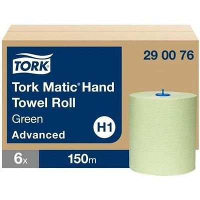 Rouleau D'essuie-mains Vert Flle L:21 Cm Ft L:150 M - Tork