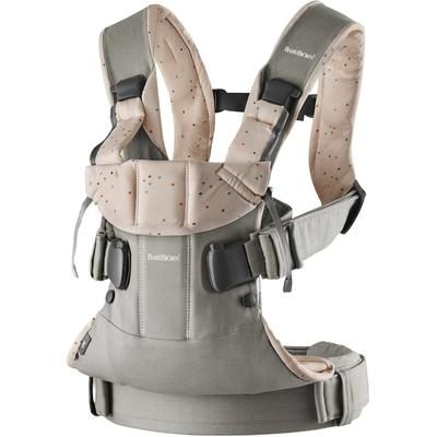 BabyBjorn Baby Carrier One - Grey/Pink Sprinkles