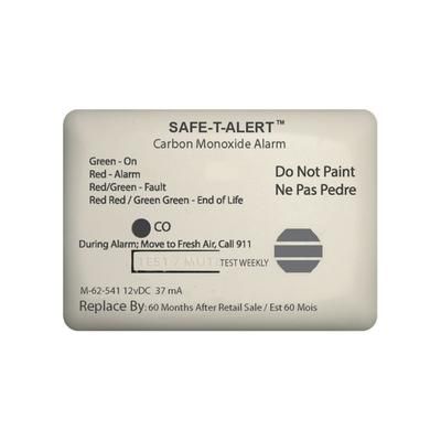 Safe-T-Alert 62 Series Carbon Monoxide Alarm w/Relay - 12V - 62-541-Marine-RLY-NC - Surface Mount - White 62-541-MARINE-RLY-NC