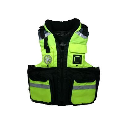 Firstwatch AV-800 Pro 4-Pocket Vest USCG Type III - Hi-Vis Yellow/Black - S/M AV-800-HV-S/M