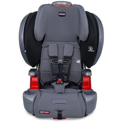 Britax Grow With You Clicktight Plus Harness Booster Car Seat - Otto Safewash (Flame Retardant-Free)
