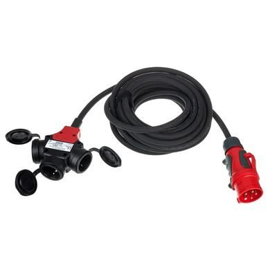 Stairville 3 Way Powersplit CEE 16A 10m