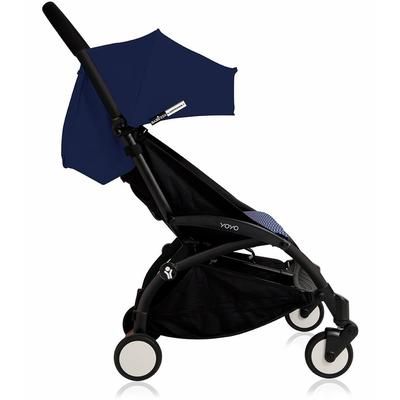Babyzen 2018 / 2019 Yoyo+ 6+ Stroller & Polar Footmuff - Black / Blue