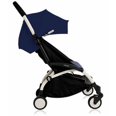Babyzen 2018 / 2019 Yoyo+ 6+ Stroller & Polar Footmuff - White /Blue