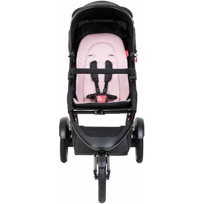 Phil & Teds Sport Stroller & Liner - Black/Blush